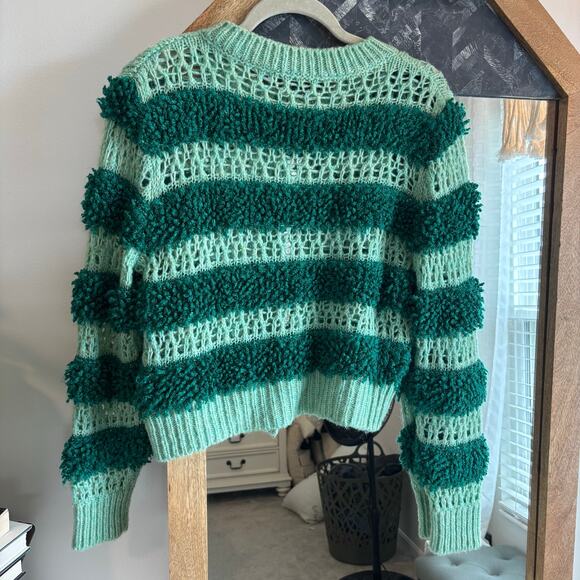 Zara Open Knit Textured Cardigan Sweater - Picture 7 of 8